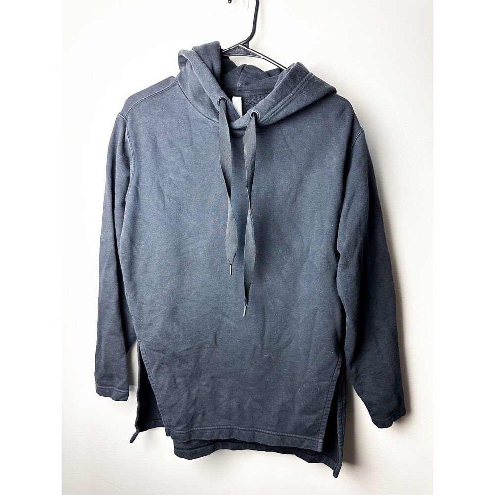 Athleta Black Pullover Active Hoodie Womens XSmall